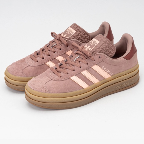 adidas Shoes - Adidas Gazelle Pink Warm Clay Women's Platform Shoes sz 7